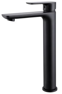 Смеситель для накладной раковины ABBER Weiss Insel чёрный матовый AF8011B